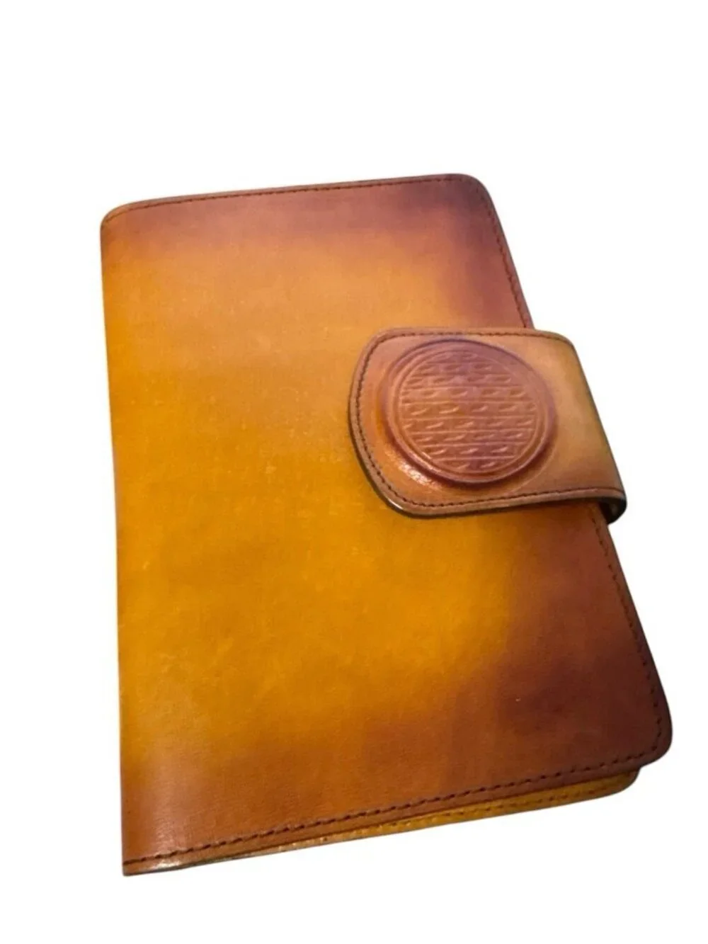 Leather Travel Passport Wallet 6 Card Slots Passport Slot 6.25